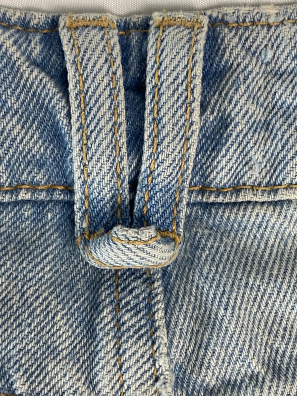 Zara Z1975 High Waist Wide Leg Combined Two tone Jeans Size 2 - Picture 10 of 10
